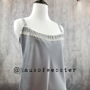 [Victoria's Secret] steel blue night gown